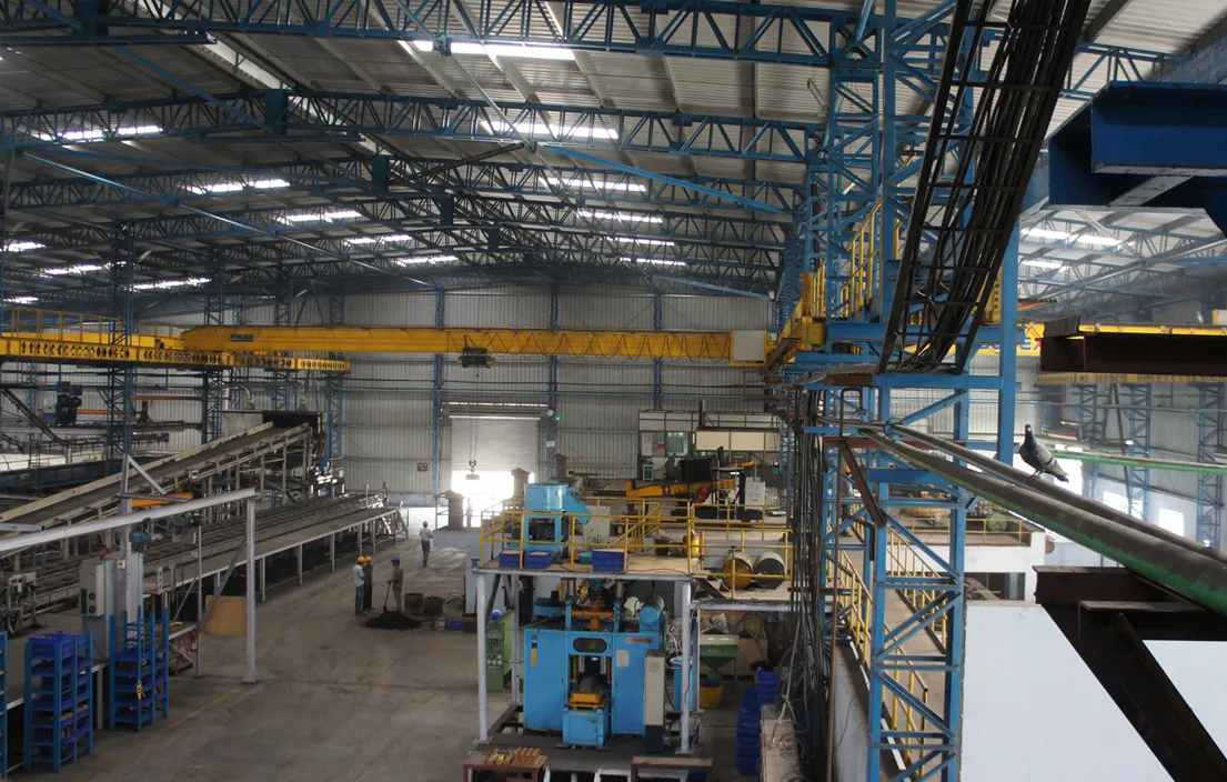 Inside of Crescent Foundry